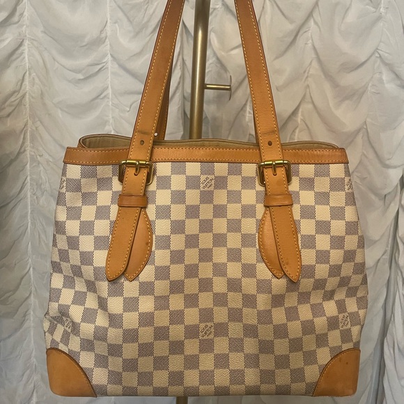Louis Vuitton Damier Azur Hampstead -GM Size - Picture 2 of 9